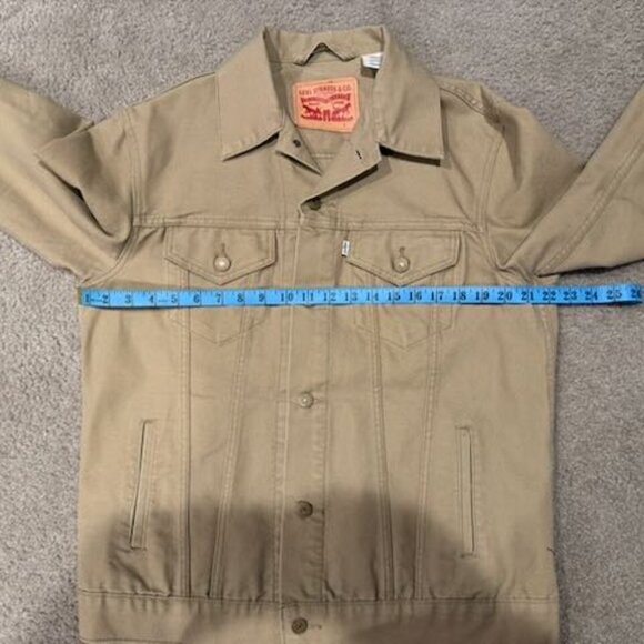 Levi’s Men’s Trucker Jacket – Tan – Size Large – Excellent Condition - Picture 8 of 12